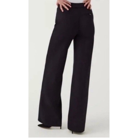 SPANX Pants - Spanx Wide Leg Ponte Perfect Black Pants